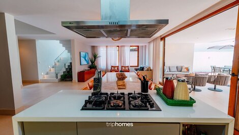 Casa Prime Pé na Areia em Guarajuba-BA