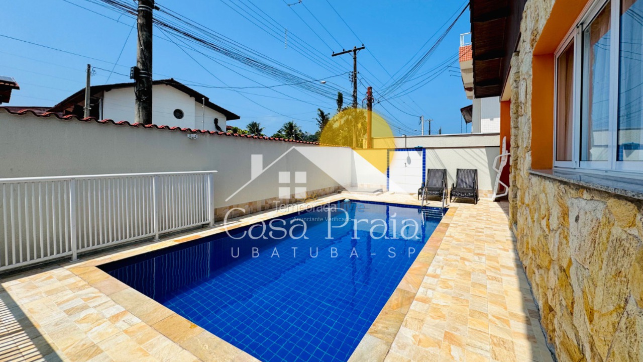 Casa para aluguel de temporada em Ubatuba (Praia Grande)
