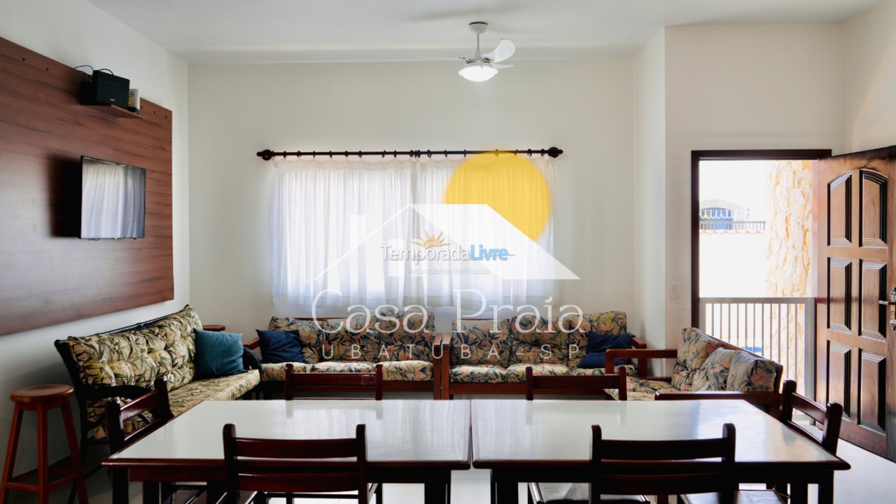 Casa para aluguel de temporada em Ubatuba (Praia Grande)