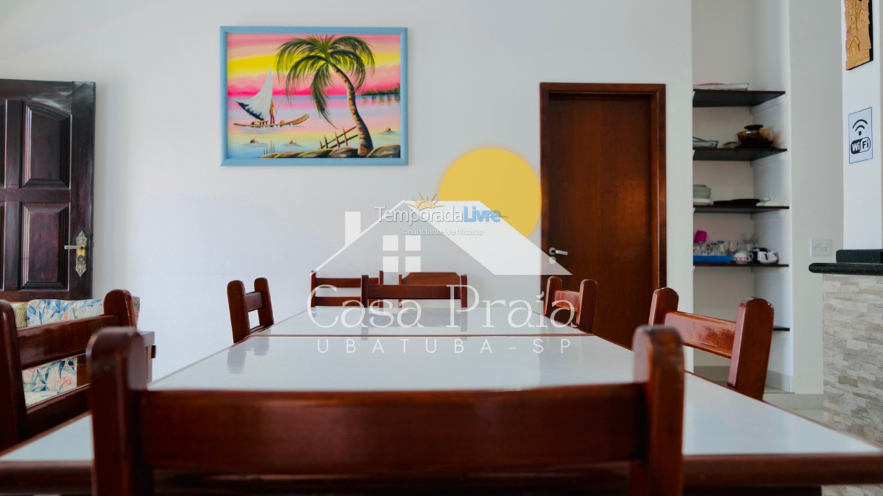 Casa para aluguel de temporada em Ubatuba (Praia Grande)