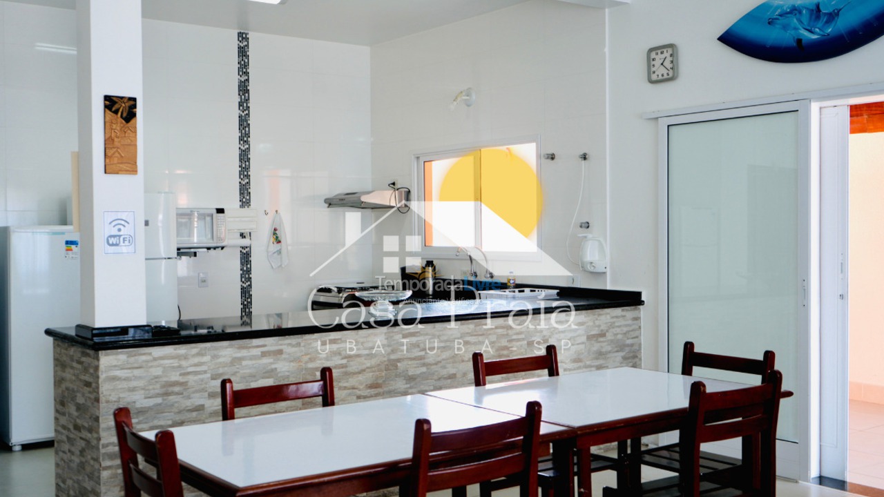 Casa para aluguel de temporada em Ubatuba (Praia Grande)