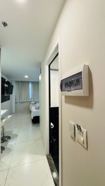 Flat 606 no Hotel Go Inn Taguatinga, reformado no Porcelanato, central