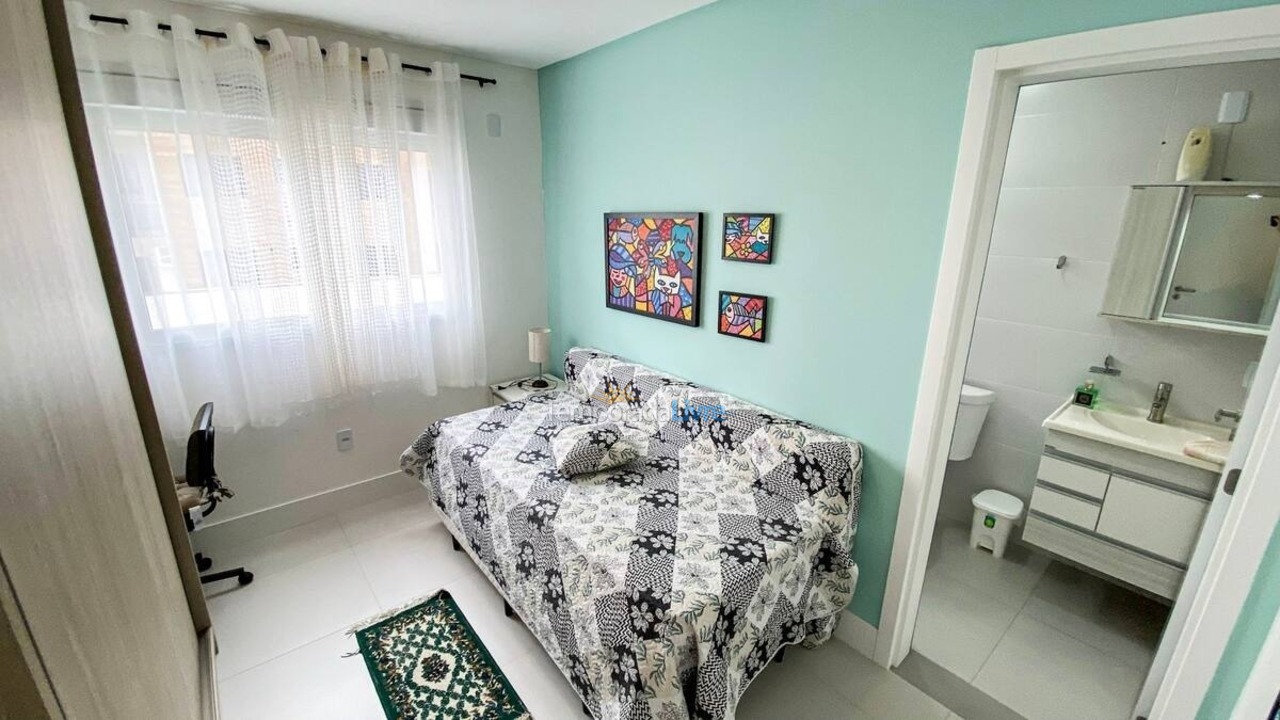 Apartment for vacation rental in Governador Celso Ramos (Praia de Palmas)