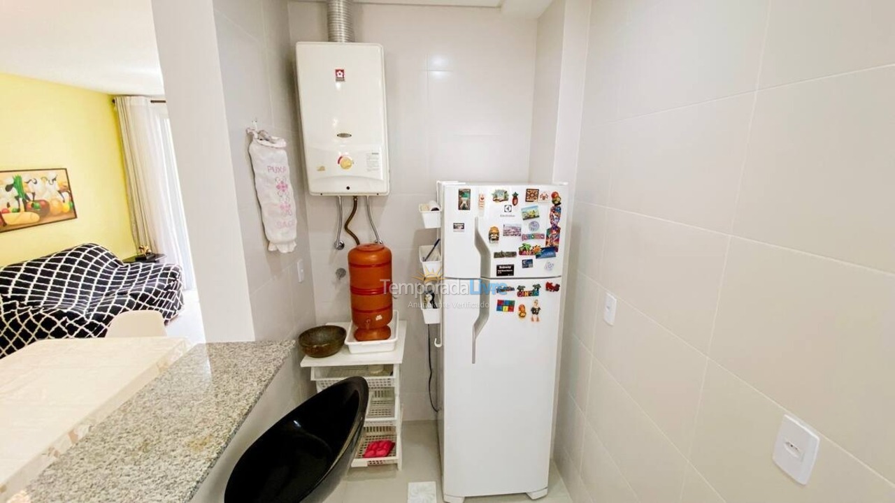 Apartment for vacation rental in Governador Celso Ramos (Praia de Palmas)