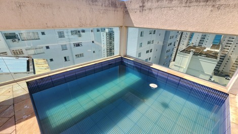Penthouse with private pool, 2 bedrooms, 2 parking spaces, beach service