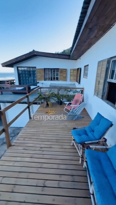 House for vacation rental in Florianópolis (Praia da Solidão)