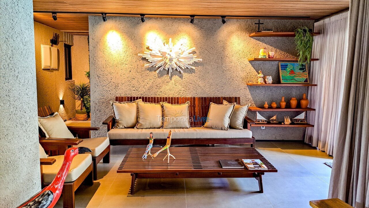 Casa para alquiler de vacaciones em Porto de Pedras (Praia Tatuamunha)