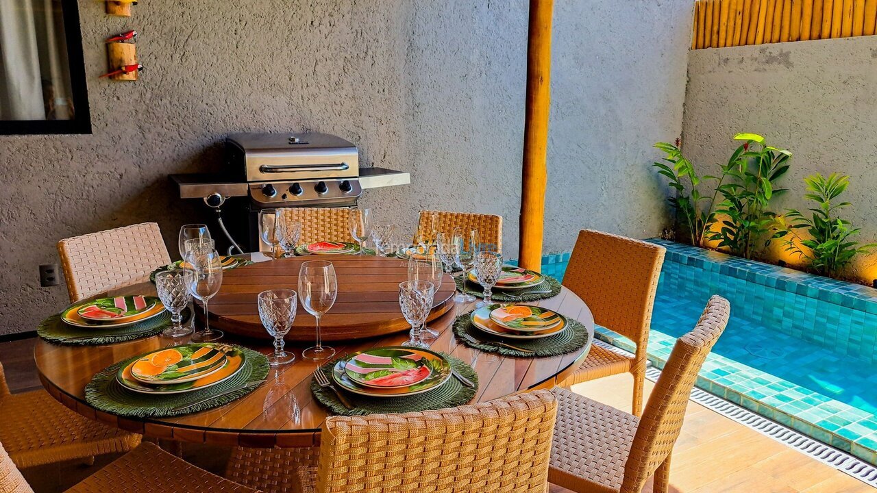 Casa para alquiler de vacaciones em Porto de Pedras (Praia Tatuamunha)