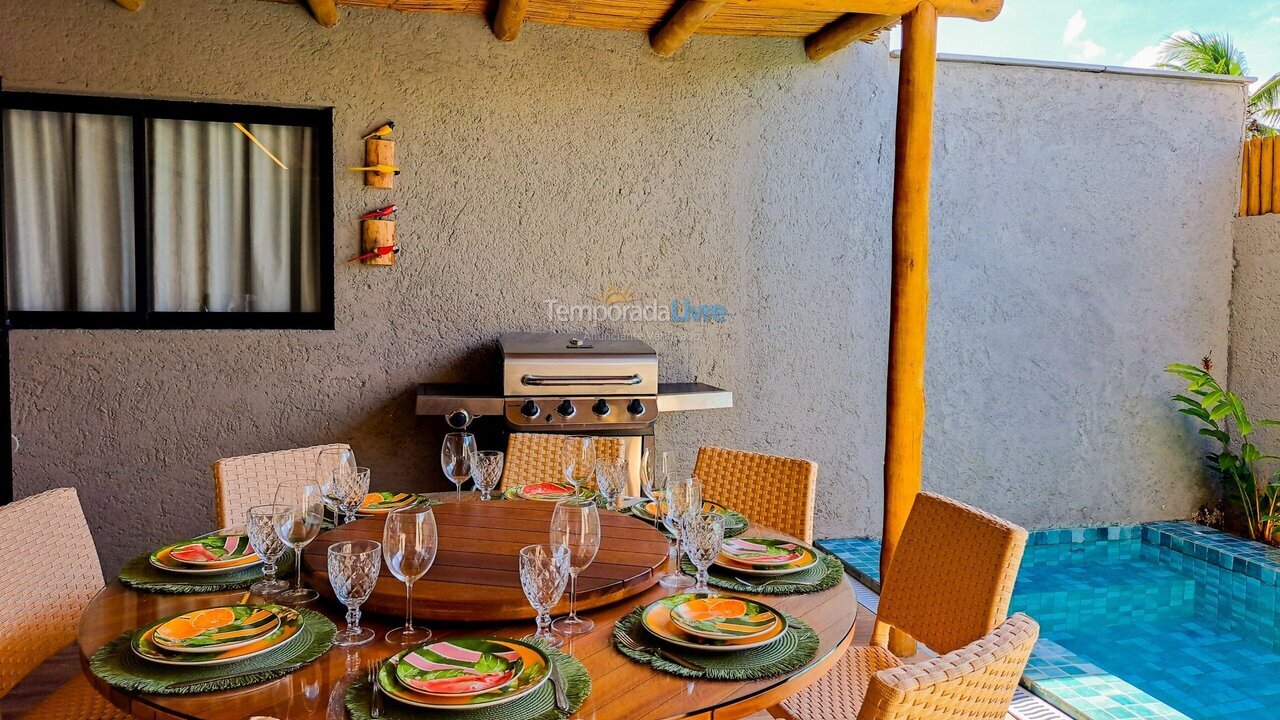 Casa para alquiler de vacaciones em Porto de Pedras (Praia Tatuamunha)