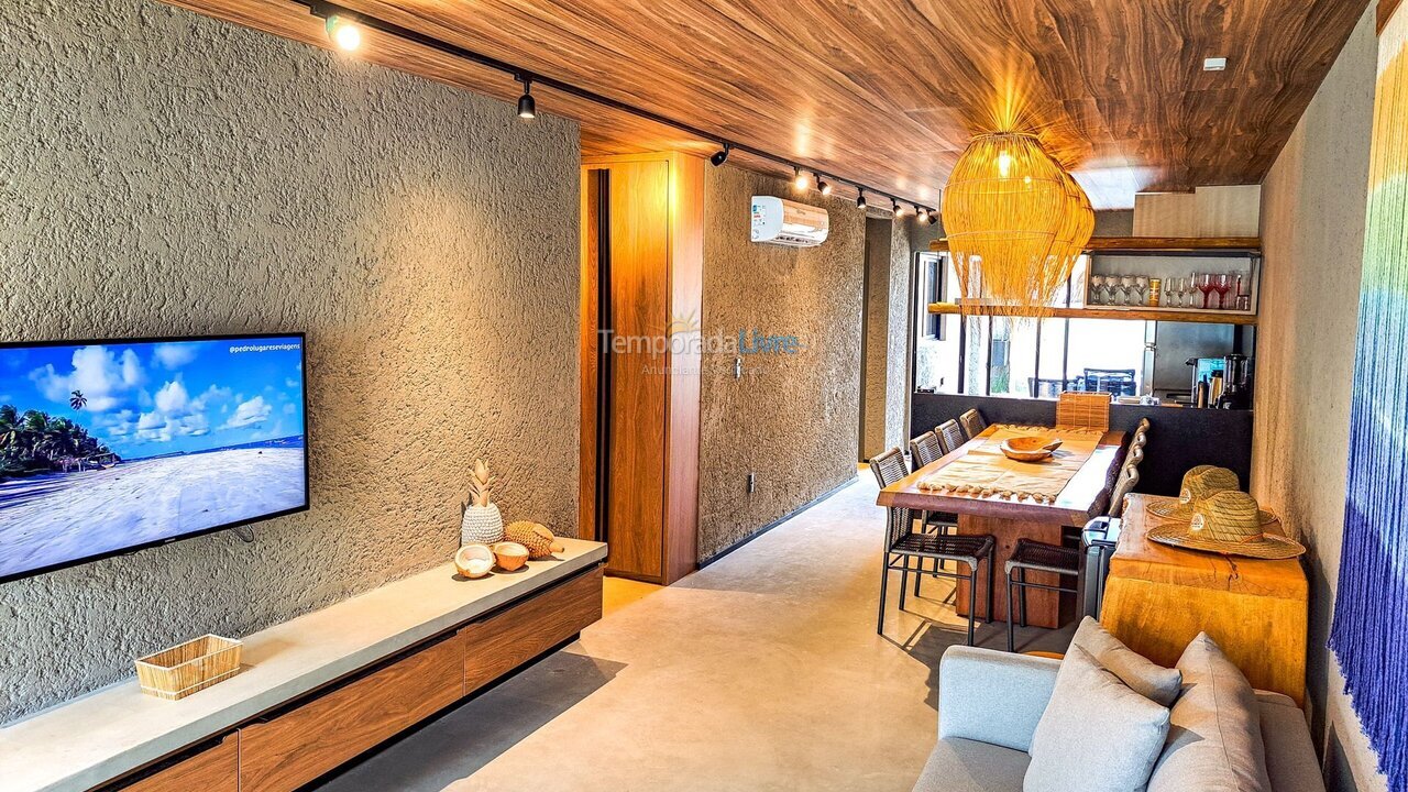 Apartment for vacation rental in Porto de Pedras (Praia Tatuamunha)