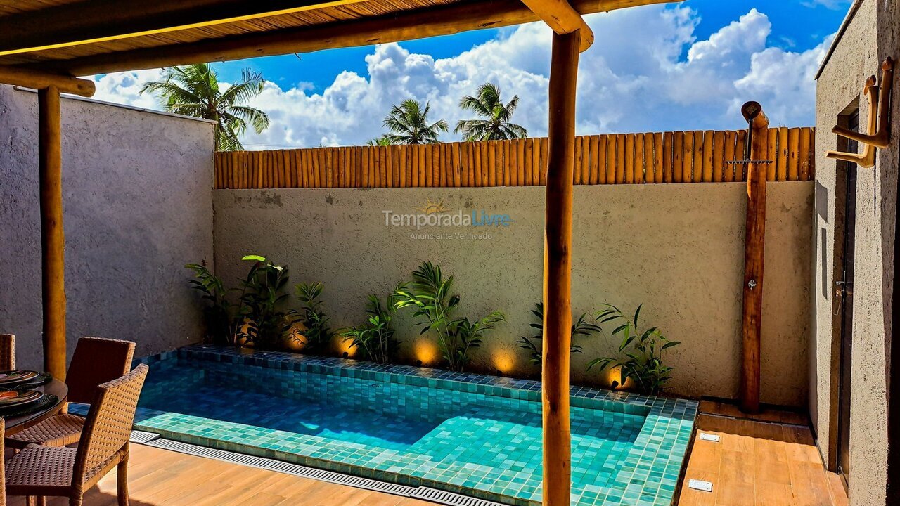 Casa para alquiler de vacaciones em Porto de Pedras (Praia Tatuamunha)