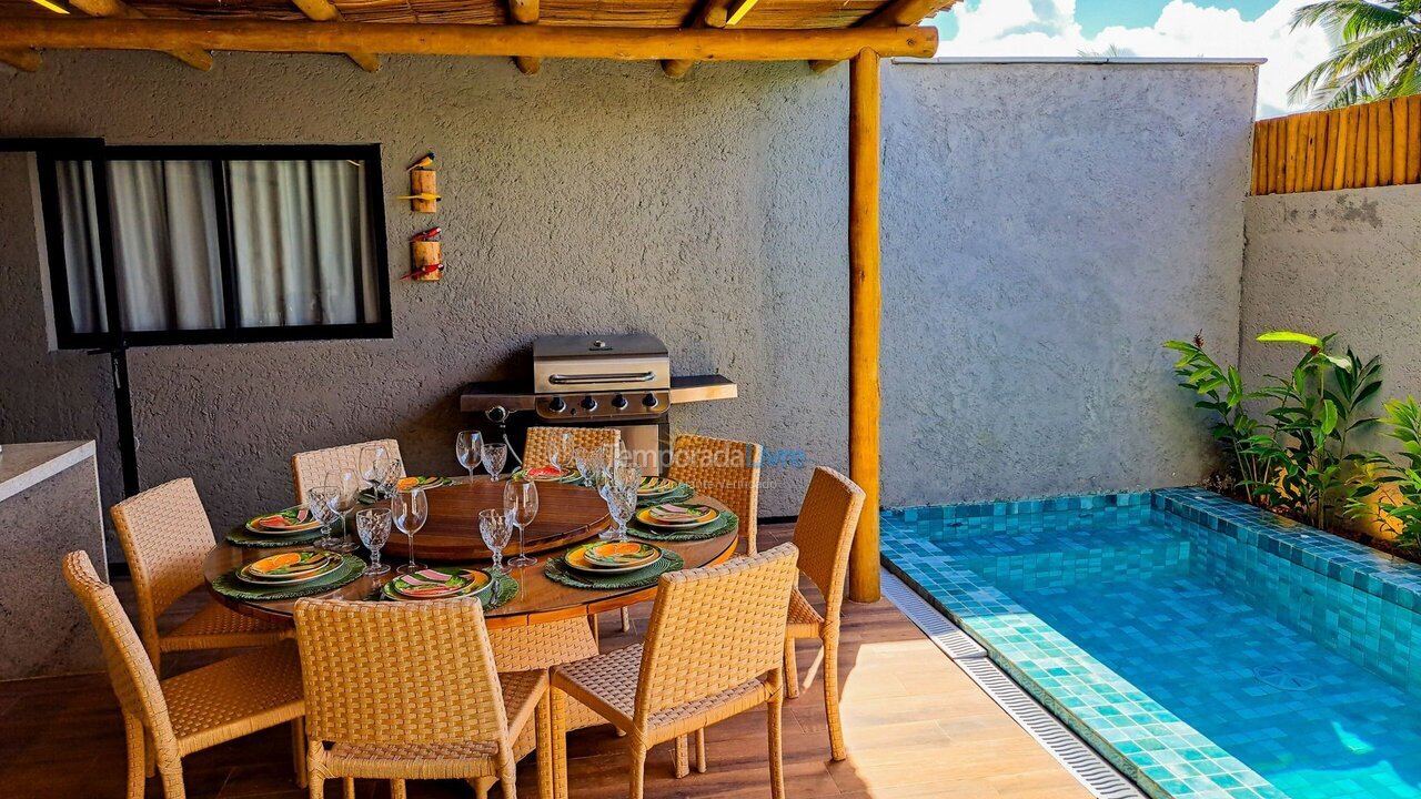 Casa para alquiler de vacaciones em Porto de Pedras (Praia Tatuamunha)