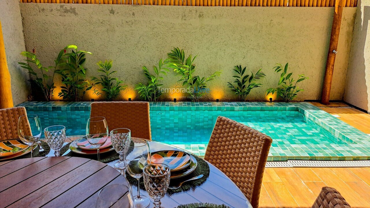 Casa para alquiler de vacaciones em Porto de Pedras (Praia Tatuamunha)