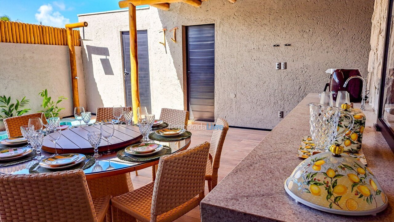 Casa para alquiler de vacaciones em Porto de Pedras (Praia Tatuamunha)