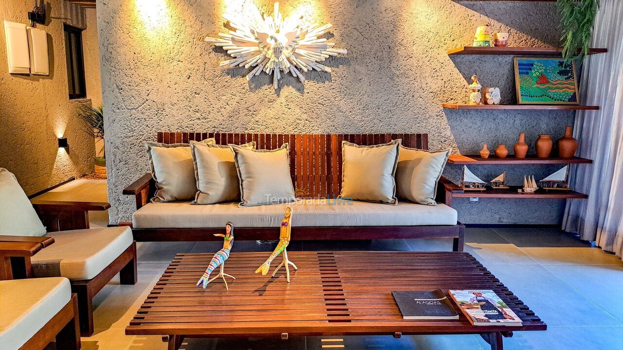 Casa para alquiler de vacaciones em Porto de Pedras (Praia Tatuamunha)