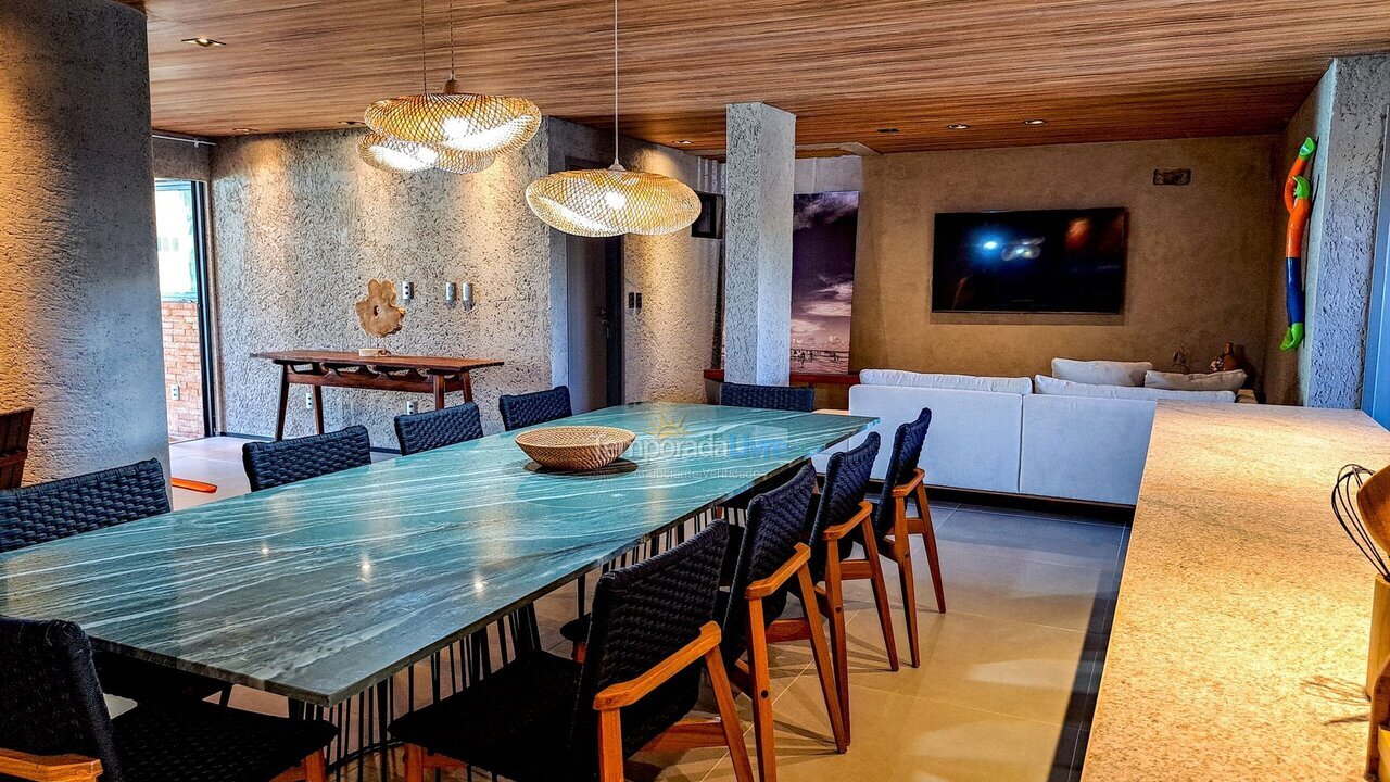 Casa para alquiler de vacaciones em Porto de Pedras (Praia Tatuamunha)