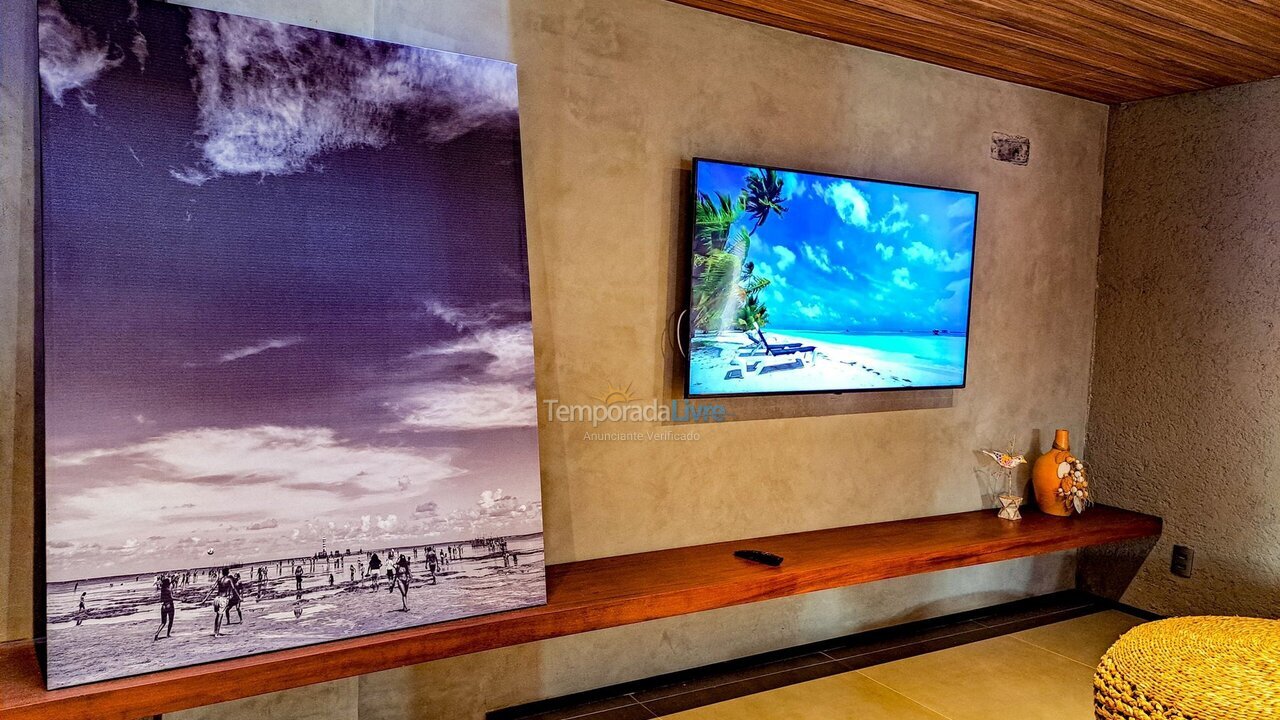 Casa para alquiler de vacaciones em Porto de Pedras (Praia Tatuamunha)