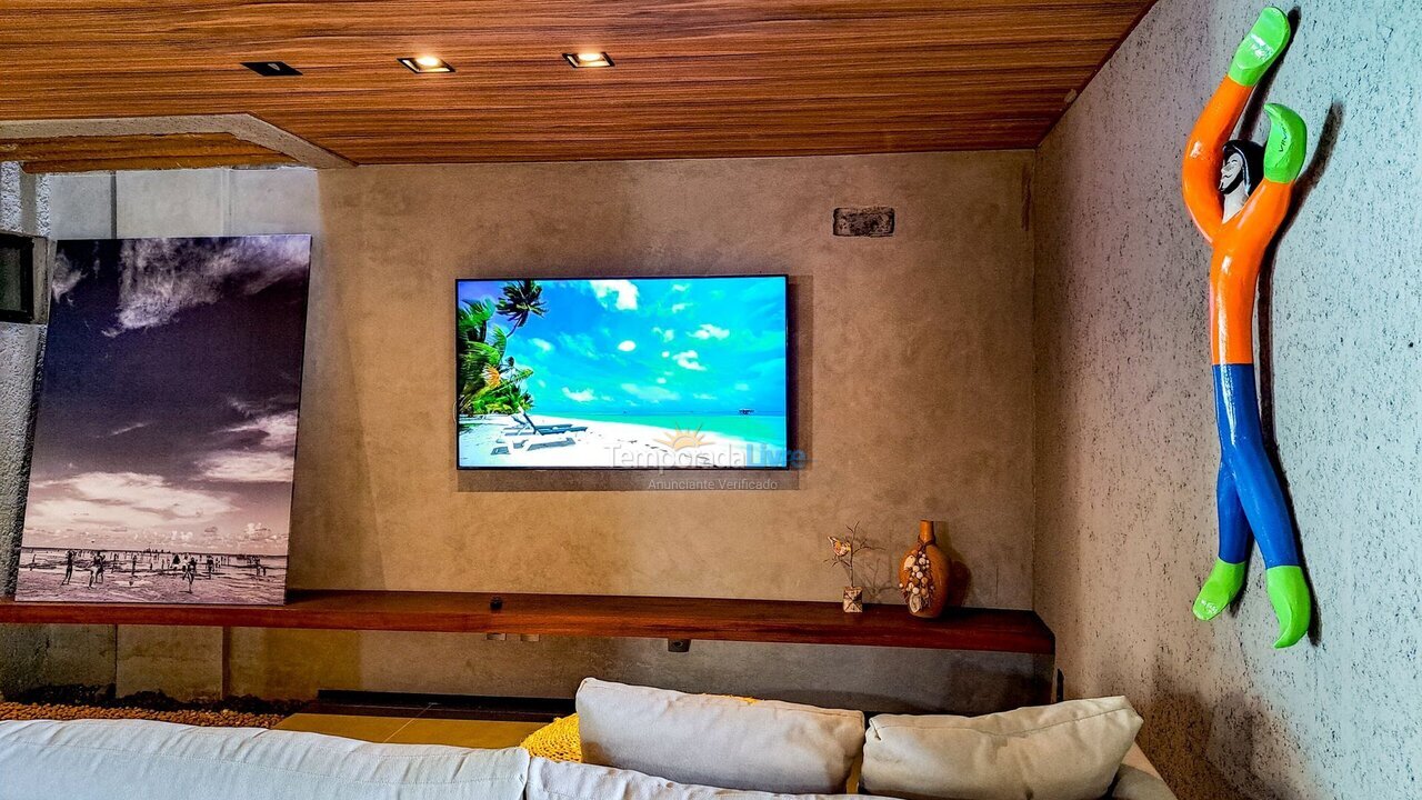 Casa para alquiler de vacaciones em Porto de Pedras (Praia Tatuamunha)