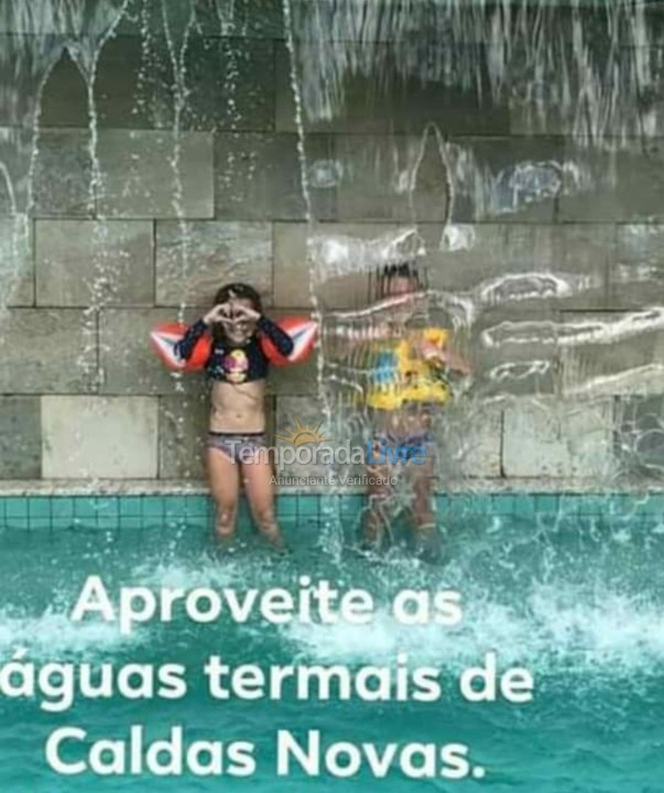 Apartment for vacation rental in Caldas Novas (Bairro Termal)