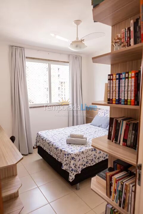 Apartment for vacation rental in Guarapari (Praia do Morro)