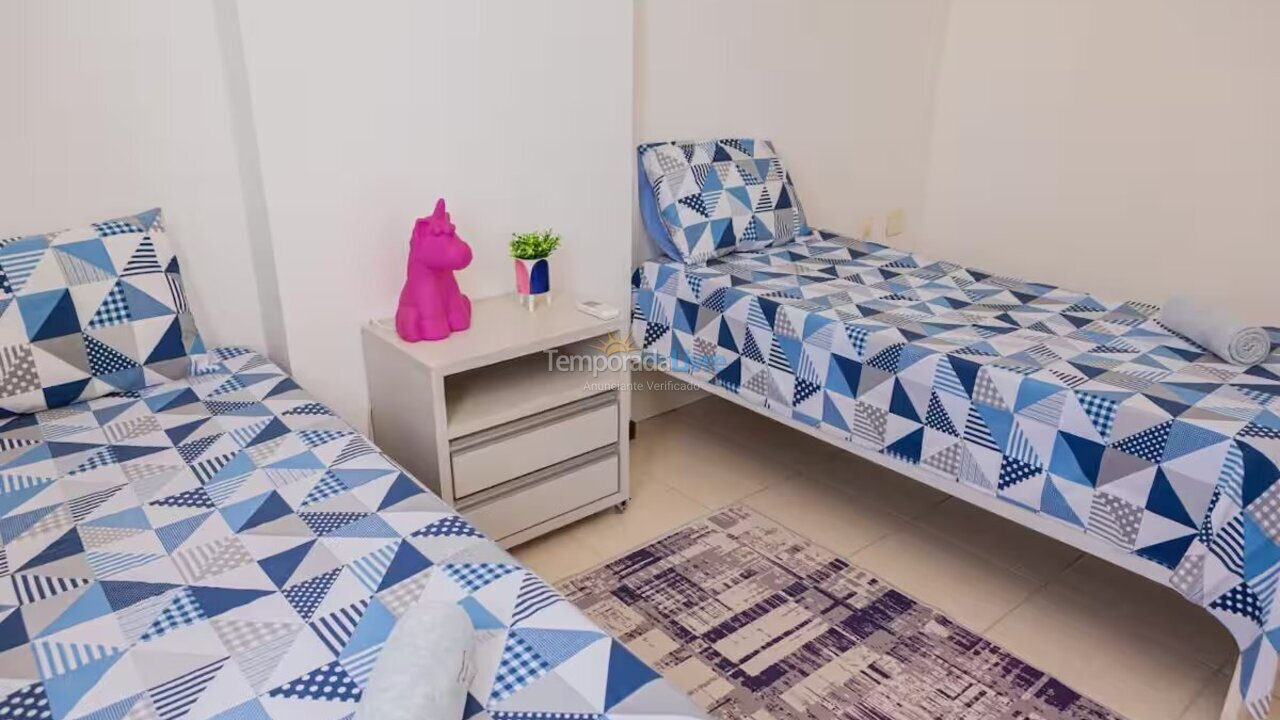 Apartment for vacation rental in Guarapari (Praia do Morro)