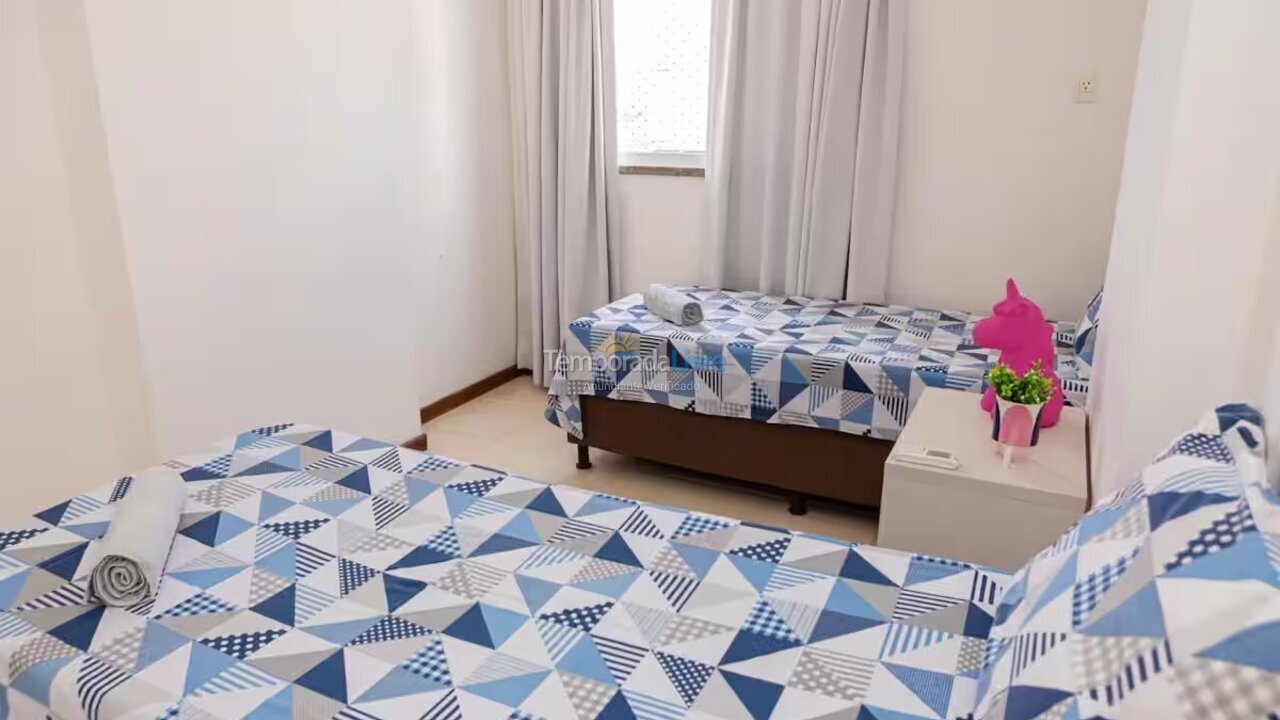 Apartment for vacation rental in Guarapari (Praia do Morro)