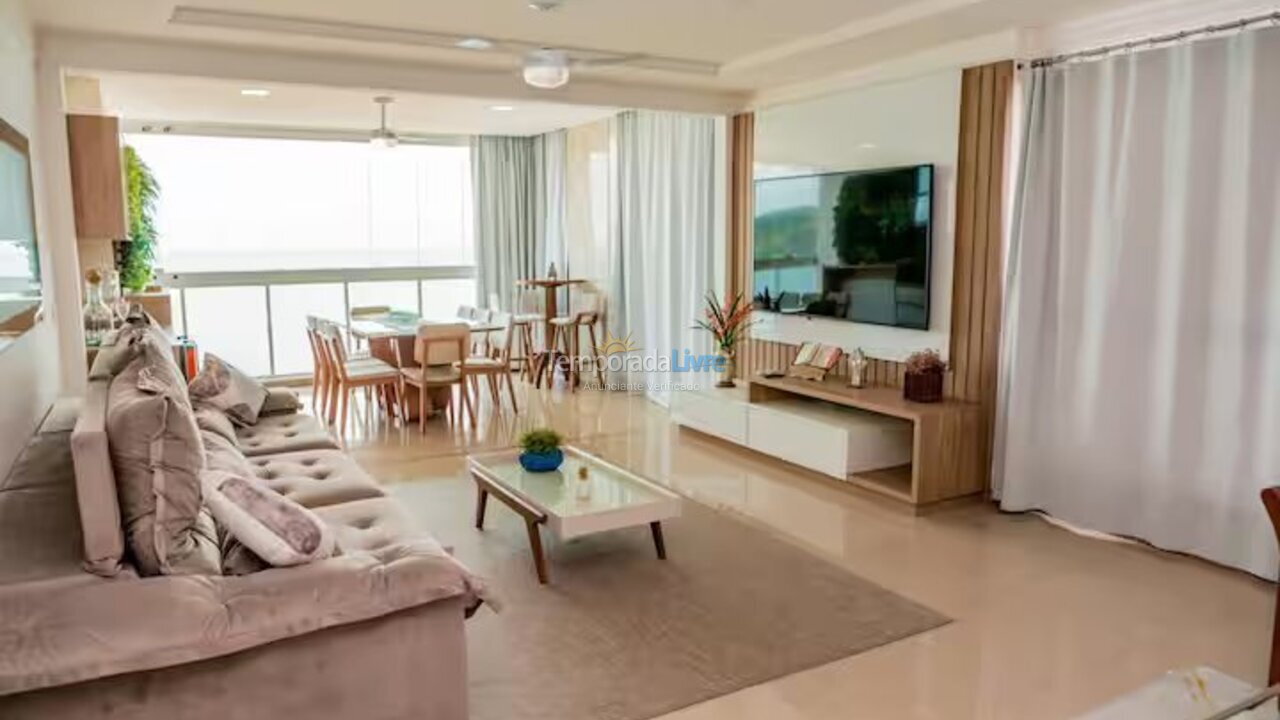 Apartment for vacation rental in Guarapari (Praia do Morro)