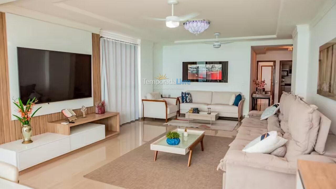 Apartment for vacation rental in Guarapari (Praia do Morro)