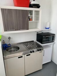 Apartamento de 1 dormitorio con vista lateral y pies en la arena