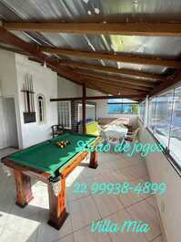 Salão de jogos - sinuca