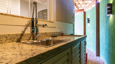 Casa Bougainville - Piscina privativa aquecida, frente pro mar, PS5