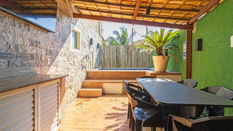 Casa Bougainville - Piscina privativa aquecida, frente pro mar, PS5