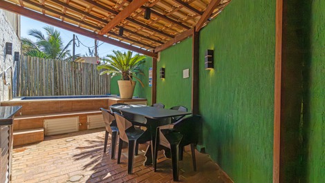 Casa Bougainville - Piscina privativa aquecida, frente pro mar, PS5