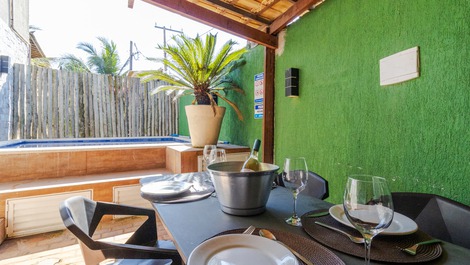 Casa Bougainville - Piscina privativa aquecida, frente pro mar, PS5