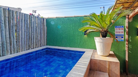 Casa Bougainville - Piscina privativa aquecida, frente pro mar, PS5