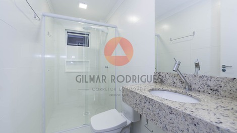 Apto 2 dormitórios acomodação para 6 pessoas - Praia de Canto Grande