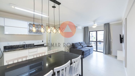 Apto 2 dormitórios acomodação para 6 pessoas - Praia de Canto Grande