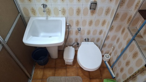 Apedofelps Studio vista mar no José Menino com ar cond, garagem e wifi