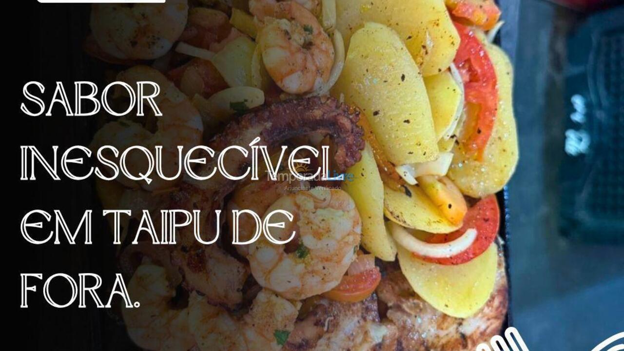 Casa para alquiler de vacaciones em Maraú (Taipu de Fora)