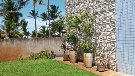 Jardim entrada da casa