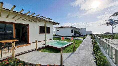 Bungalow con vistas al mar y piscina privada de Carpediem