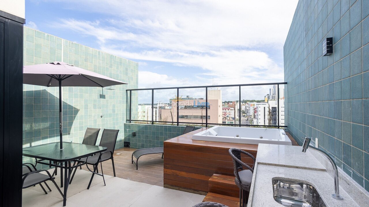 Apartamento para aluguel de temporada em João Pessoa (Pb Praia de Cabo Branco)