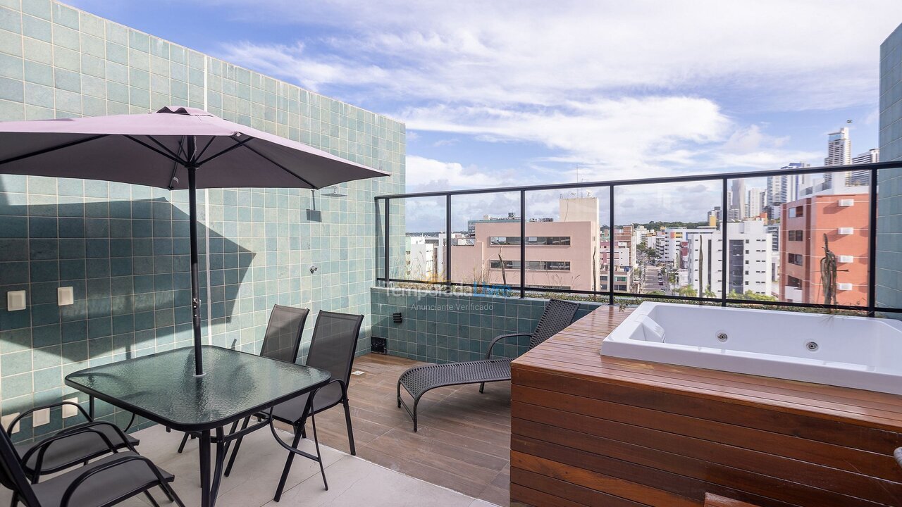 Apartamento para aluguel de temporada em João Pessoa (Pb Praia de Cabo Branco)