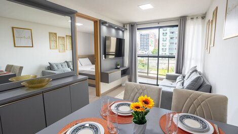 Oceânica #314 - Apê em Cabo Branco por Carpediem