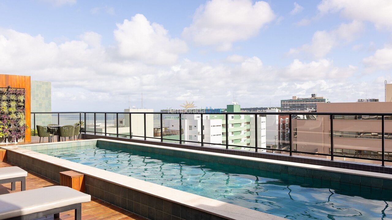 Apartamento para aluguel de temporada em João Pessoa (Pb Praia de Cabo Branco)
