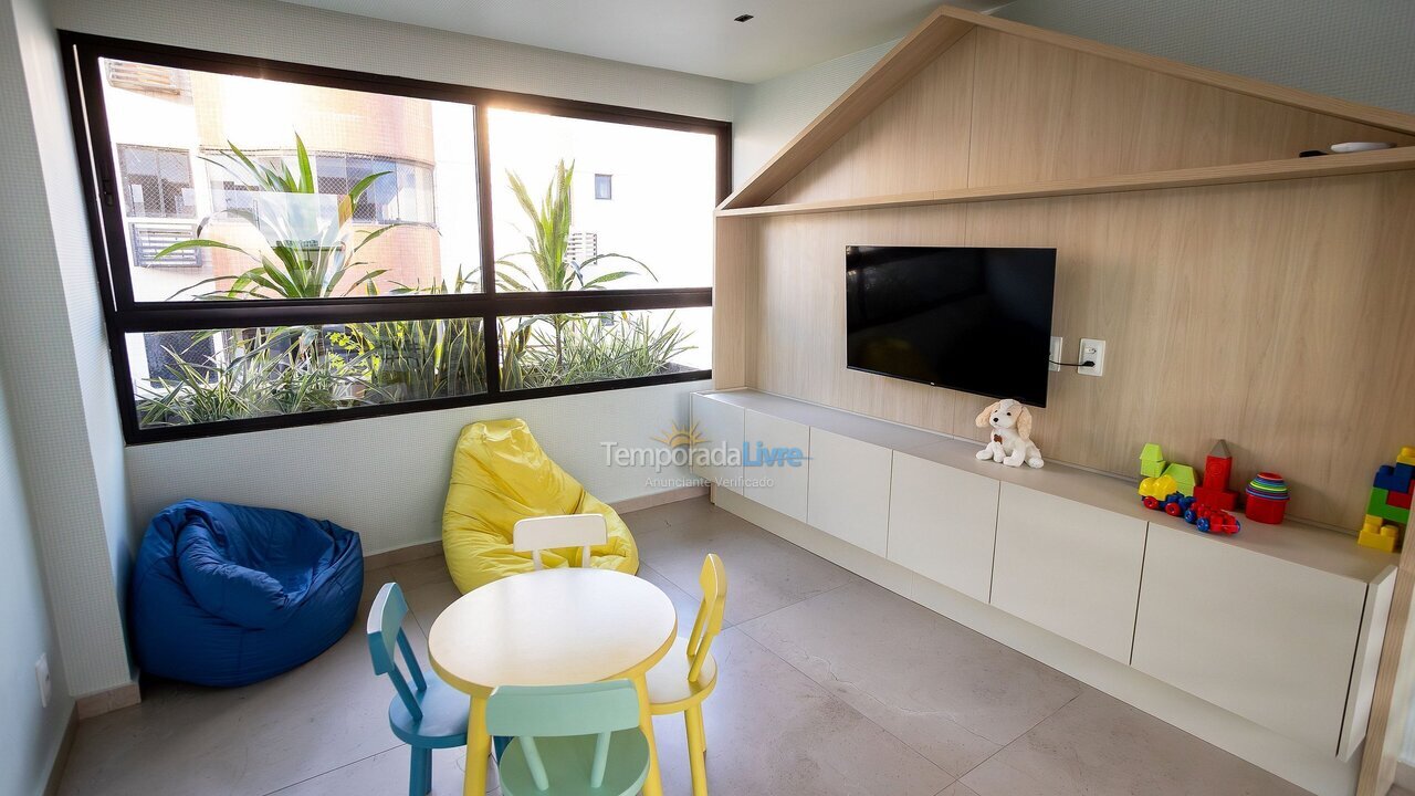 Apartamento para aluguel de temporada em João Pessoa (Pb Praia de Cabo Branco)