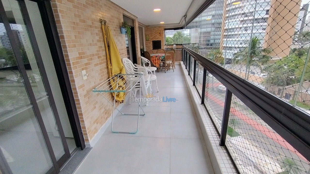 Apartamento para aluguel de temporada em Bertioga (Riviera de São Lourenço)