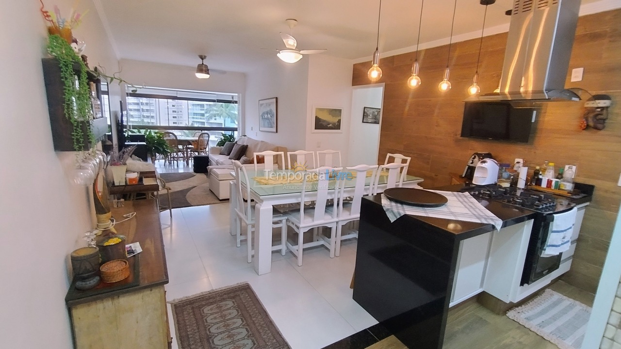 Apartamento para aluguel de temporada em Bertioga (Riviera de São Lourenço)