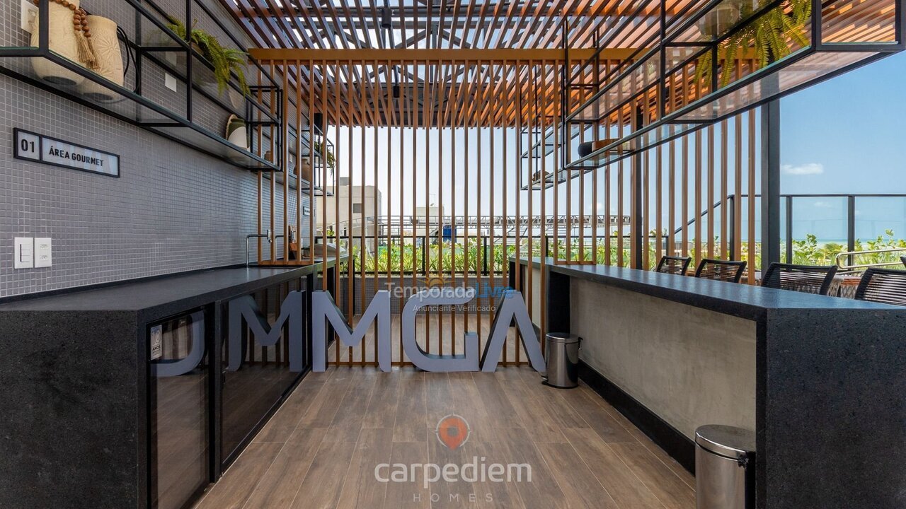 Apartamento para alquiler de vacaciones em João Pessoa (Pb Praia do Bessa)