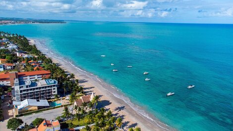 Makani Beach #305 - Flat com varanda por Carpediem